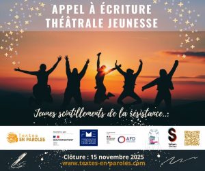 Appel à écriture théâtrale jeunesse 2025